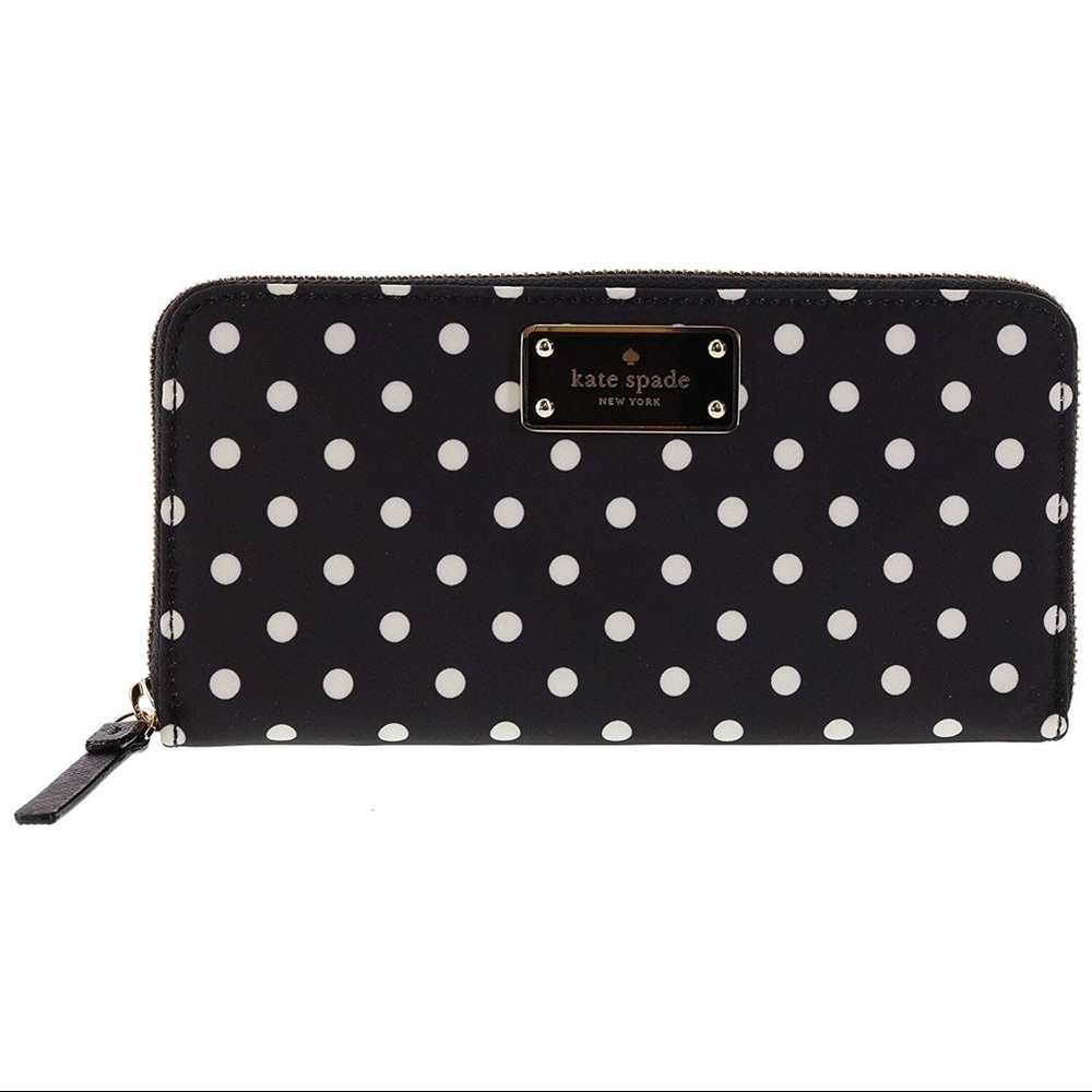 Kate Spade Blake Avenue Neda Wallet- Diamond Dot